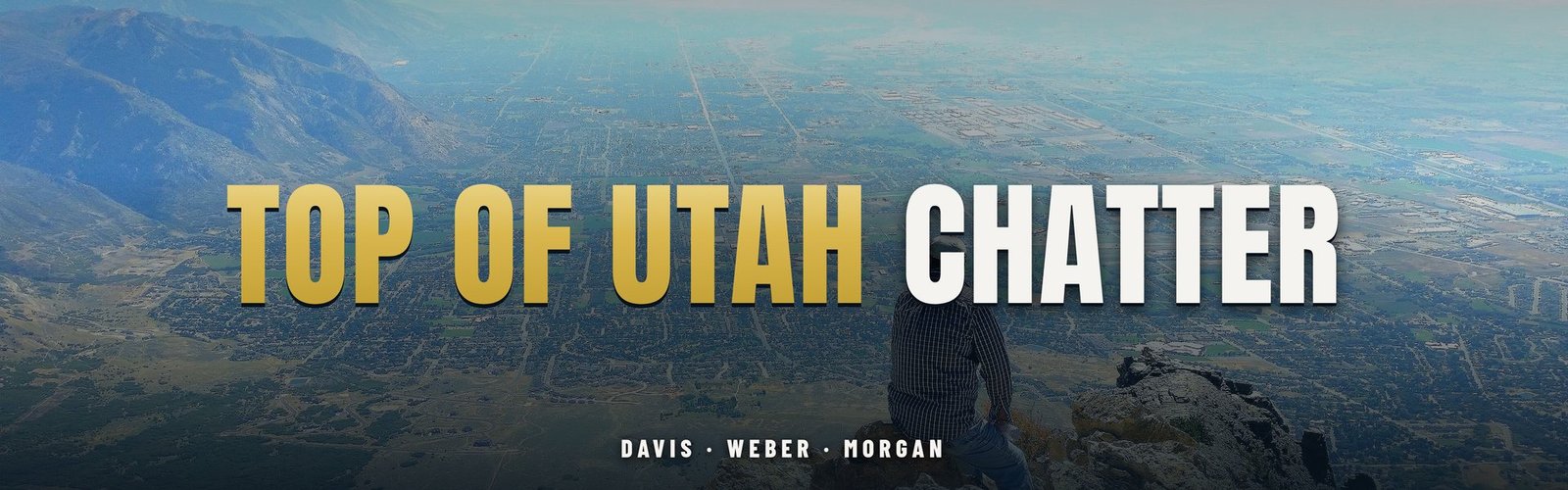Top of Utah Chatter — view of Ogden from Ben Lomond Peak