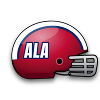 ALA helmet in look-alike school colors